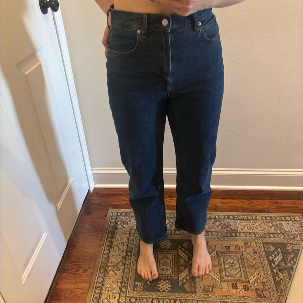 Everlane Women's Dark Blue Jeans
